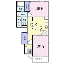 ボア・ソルーチＢの物件間取画像